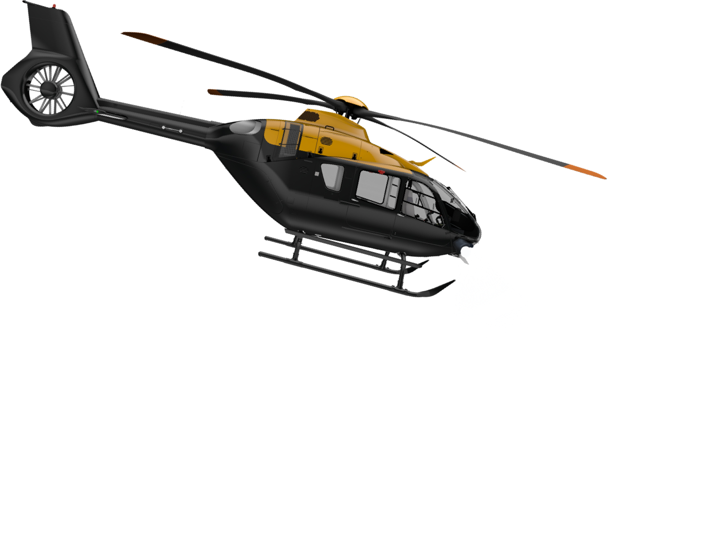 Helicopter Rotor (1448x1091), Png Download