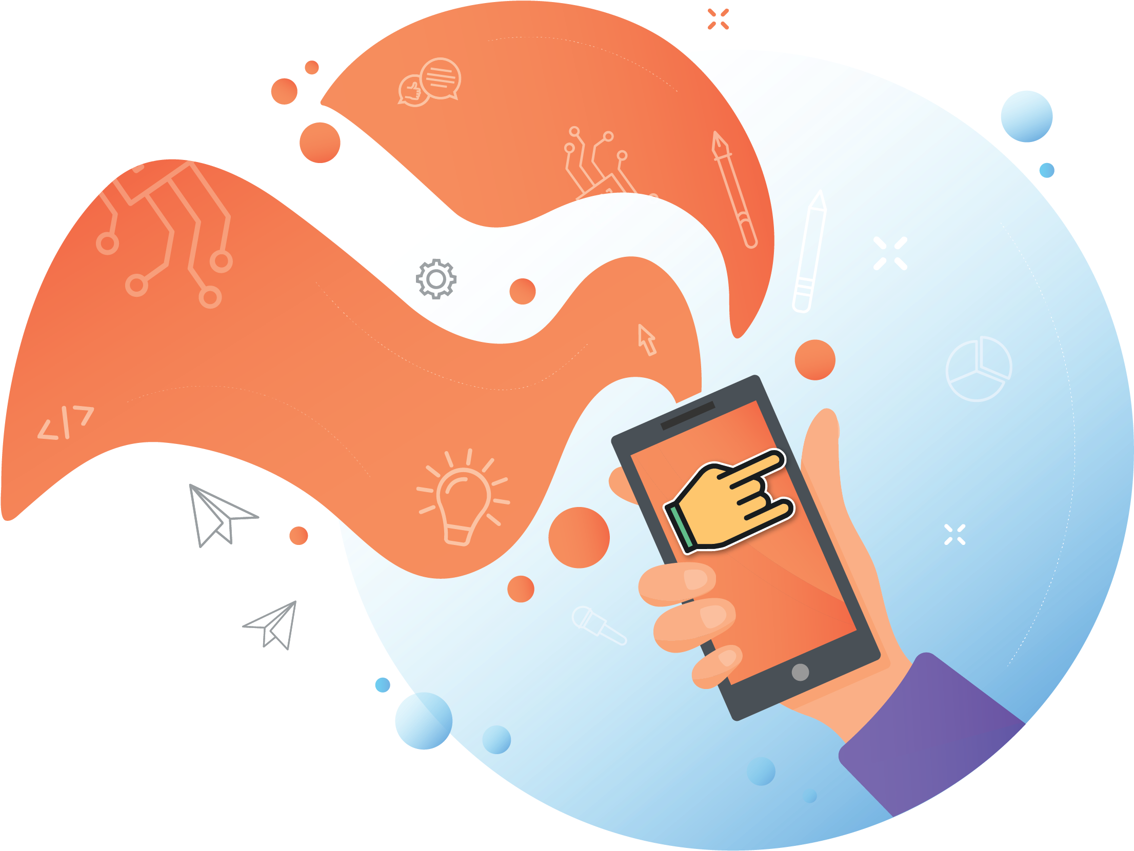 Get Mentored By Young Authors, Designers, Entrepreneurs, - Illustration (2329x1724), Png Download