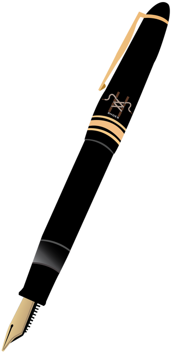 Pen Vector - Writing (569x800), Png Download