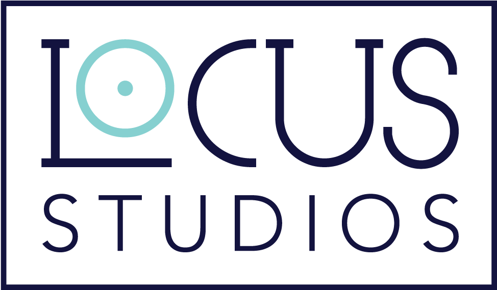 Locus Studios Logo - Circle (1008x598), Png Download