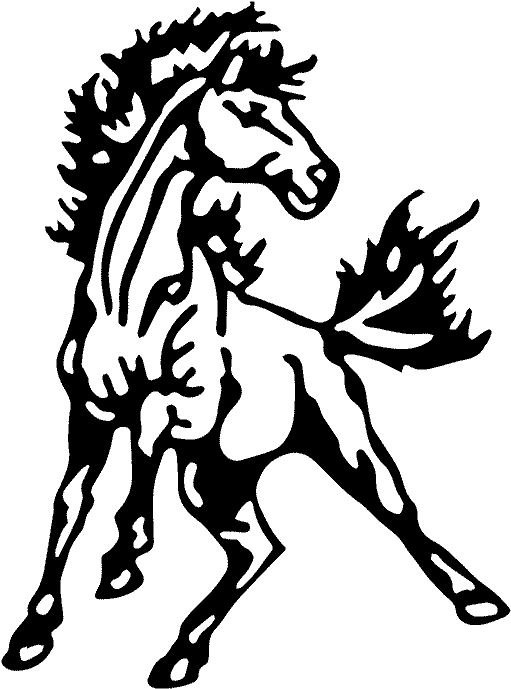 750 X 750 4 - Mustang Mascot Clip Art (750x750), Png Download