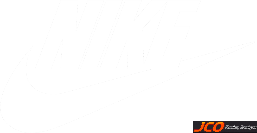 nike logo white transparent