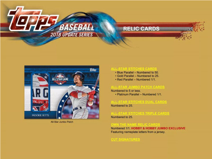 2018 Topps Update Series (800x800), Png Download
