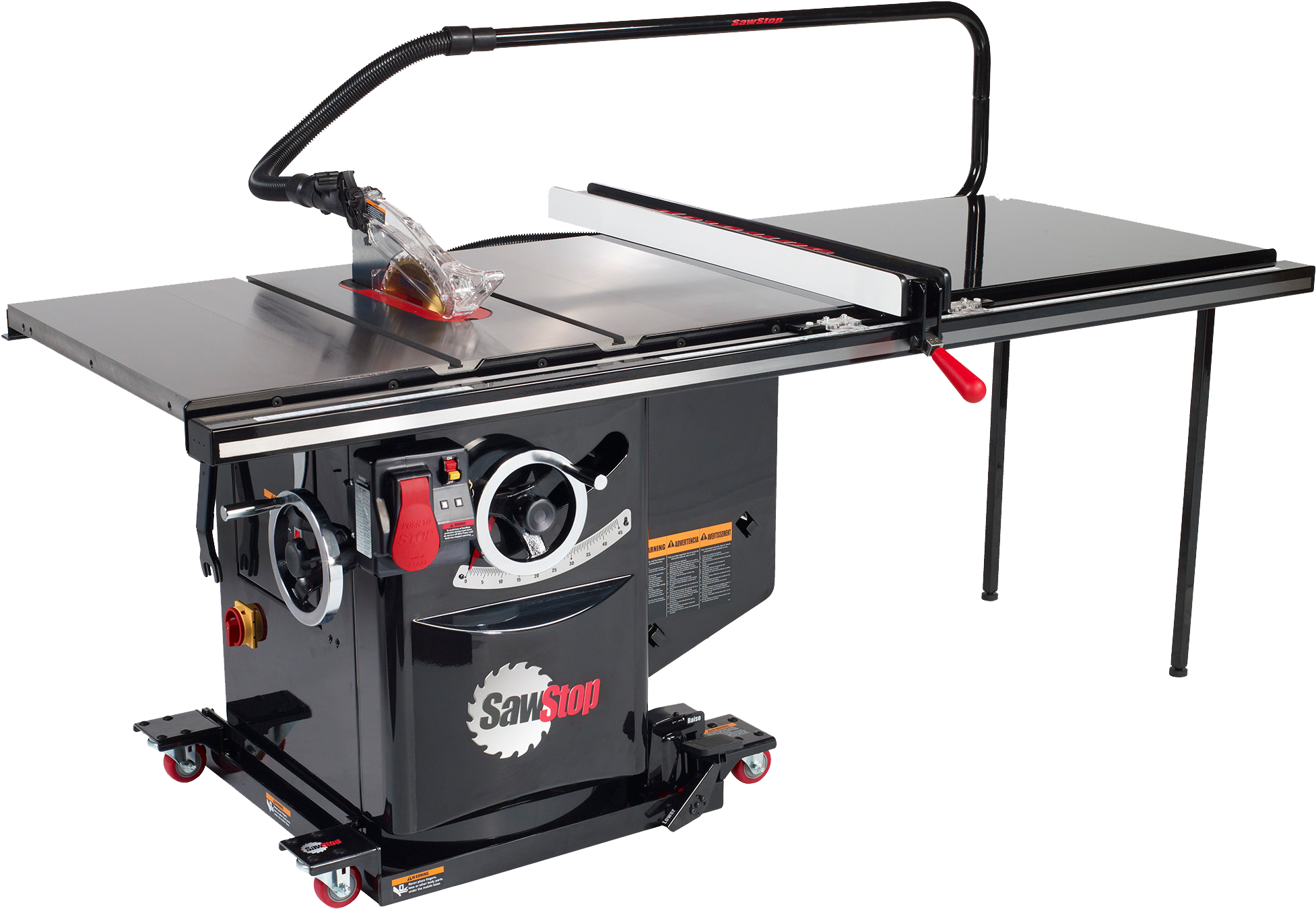 Features Educators Love On The Industrial Cabinet Saw - Best Table Saw 2018 (2000x1458), Png Download