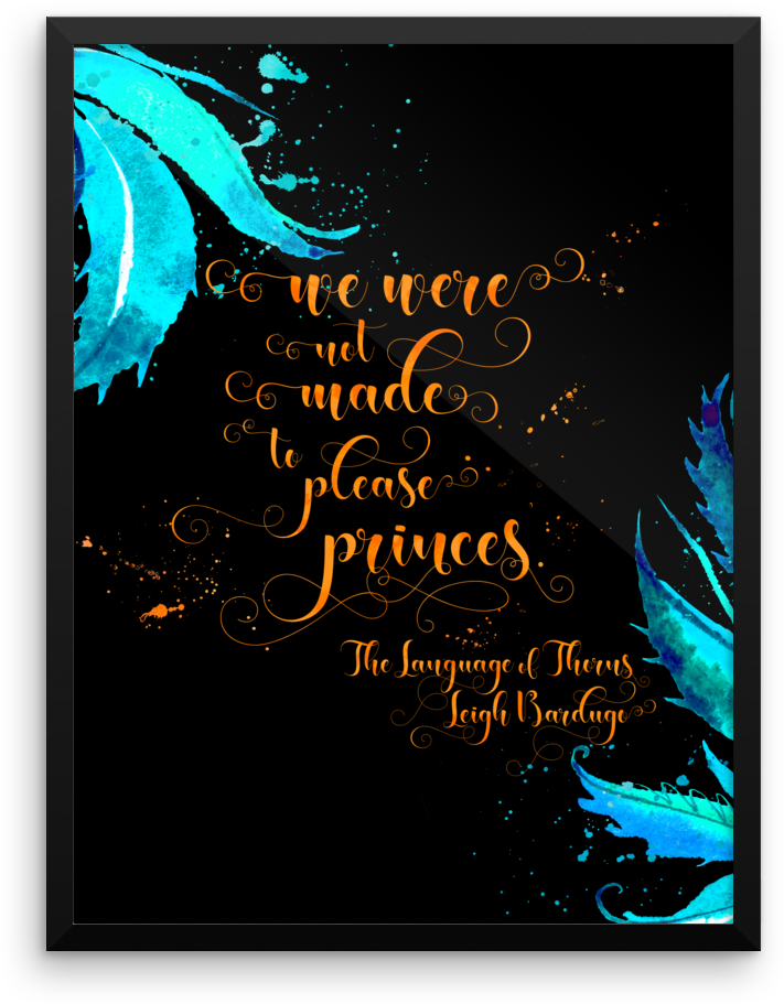The Language Of Thorns Quote Art P Literary Lifestyle - Ulla The Language Of Thorns (1000x1000), Png Download