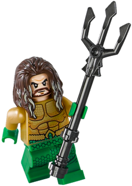 The First Minifigure In The Set Is Aquaman - Lego Aquaman Sets 2018 (740x599), Png Download