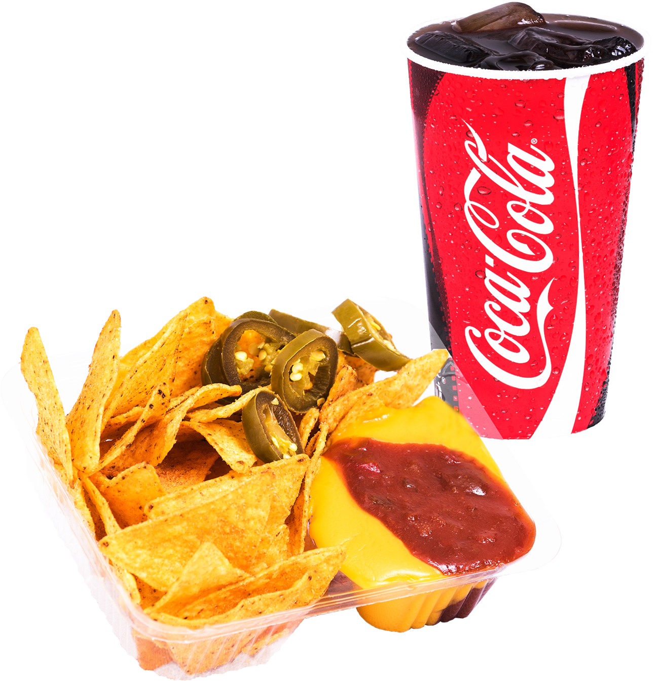 Ws Nachos Kicsi Menu - Transparent Coca Cola Png (1500x1500), Png Download