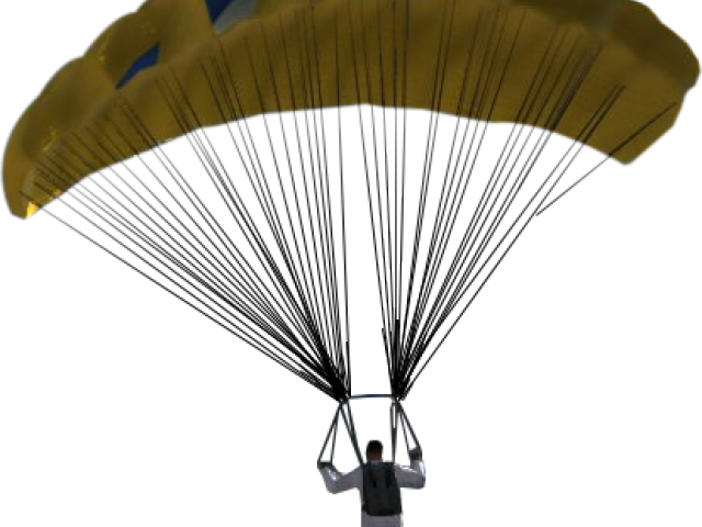 Parachute Clipart Parachute Guy - Parachute Png (640x480), Png Download