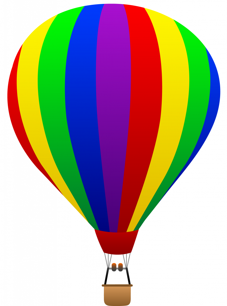 Hot Air Balloons Appytrucksandskulls Full Trend Balloon - Hot Air Balloon Clipart (758x1024), Png Download