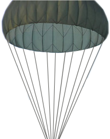 Parachute Clipart Transparent Background - Paratrooper (640x480), Png Download