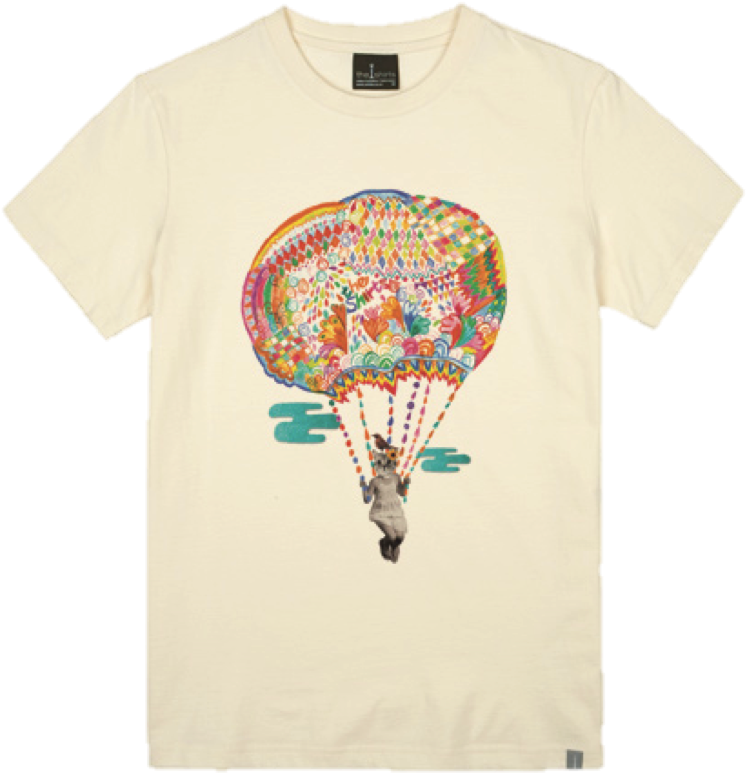 Image Of Parachute - Hot Air Balloon (786x988), Png Download