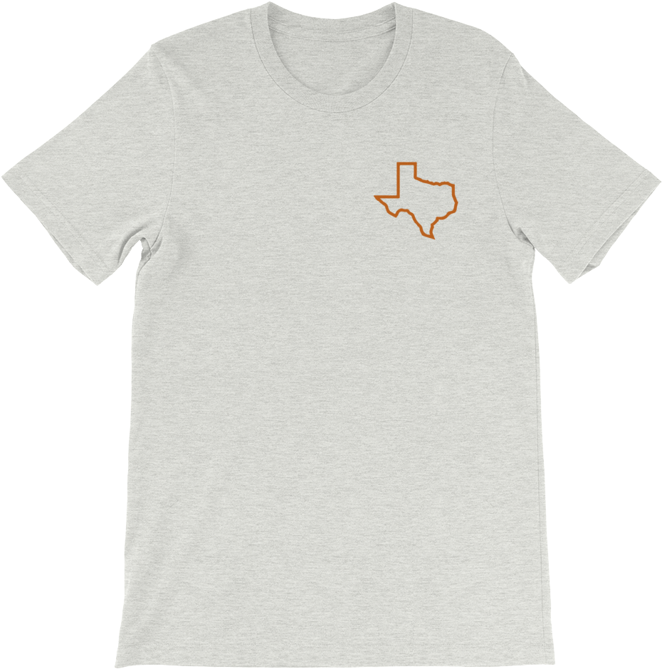 Texas - T-shirt (1000x1000), Png Download