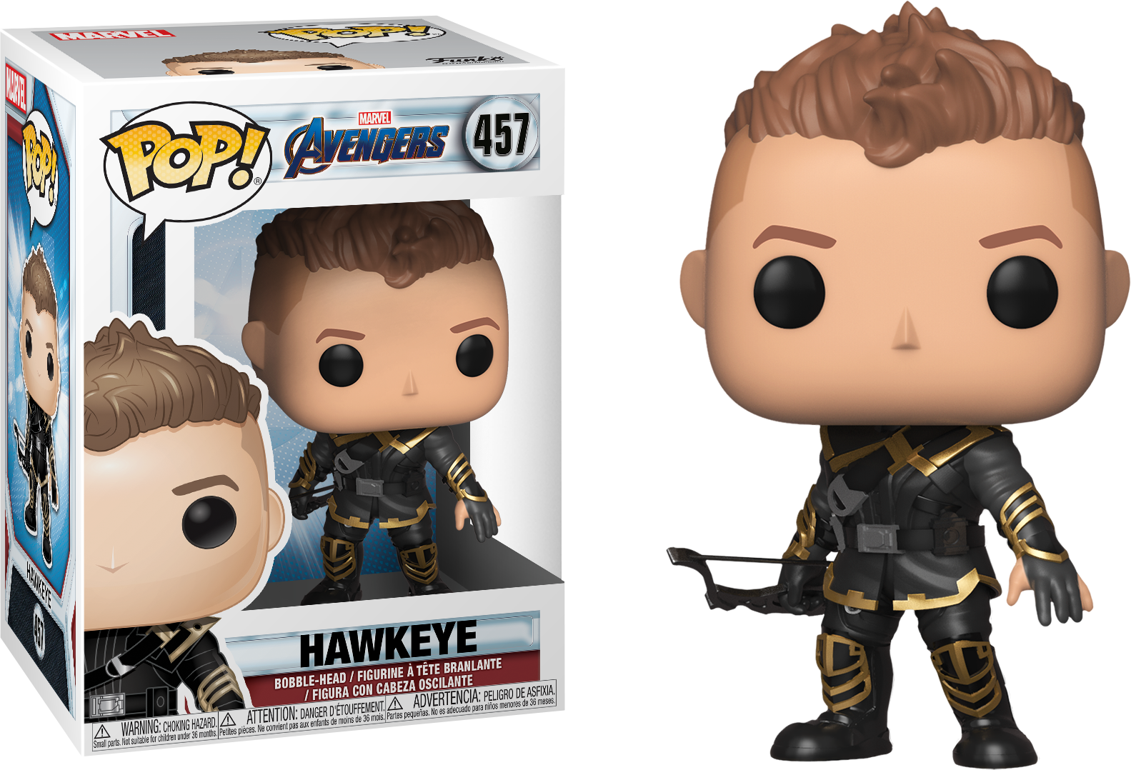 Hawkeye Pop Vinyl Figure - James Bond Sean Connery Funko (1583x1078), Png Download