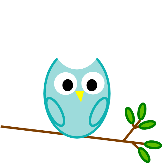 How To Set Use Mint Owl Svg Vector (600x533), Png Download