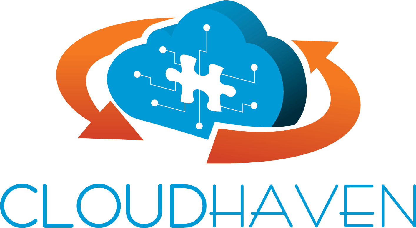 Cloud Haven Solutions Cloud Haven Logo - Graphic Design (1414x775), Png Download
