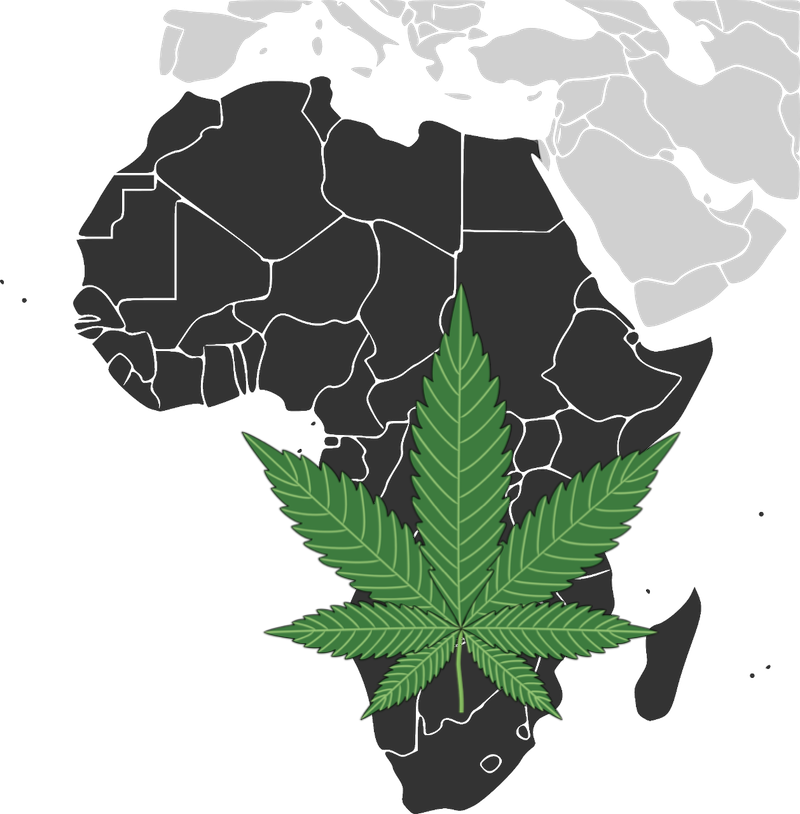 Africa Cannabis - Mauritania And Senegal Map (800x814), Png Download