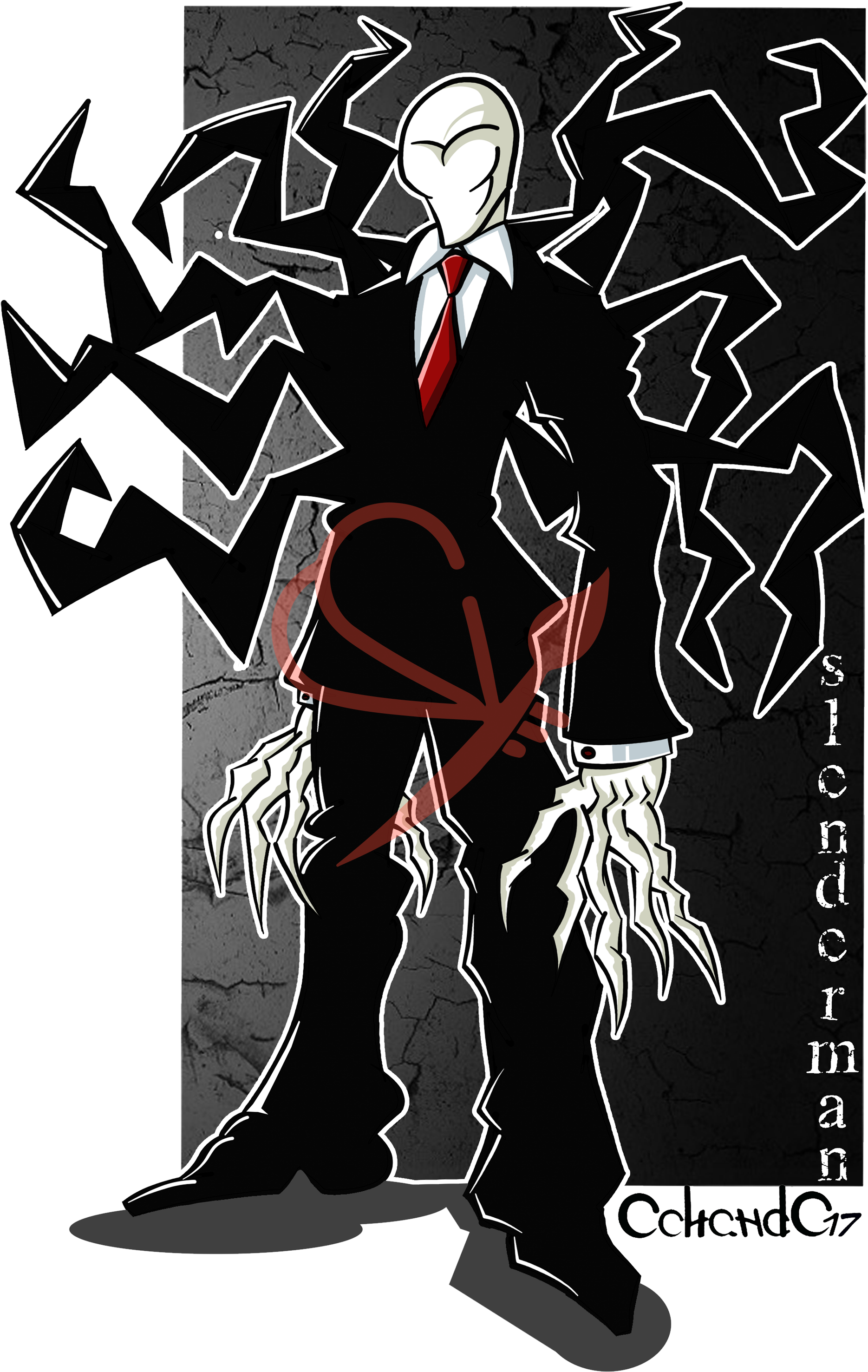 Slenderman, El Terror De Los Creepypastas - Creepypastas (3000x3000), Png Download