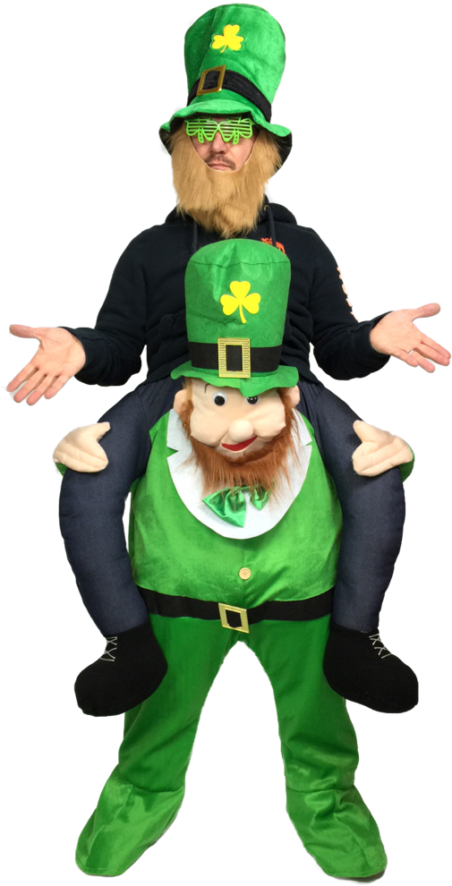 Sit On Leprechaun Costume (768x1024), Png Download