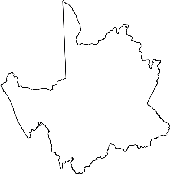 Northern Cape - Northern Cape District Municipalities (587x601), Png Download