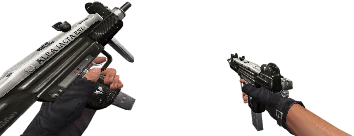Cso Dual Weapons (1210x465), Png Download