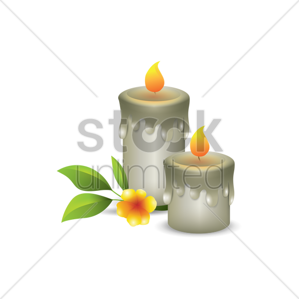 Spa Candles Png - Illustration (600x600), Png Download