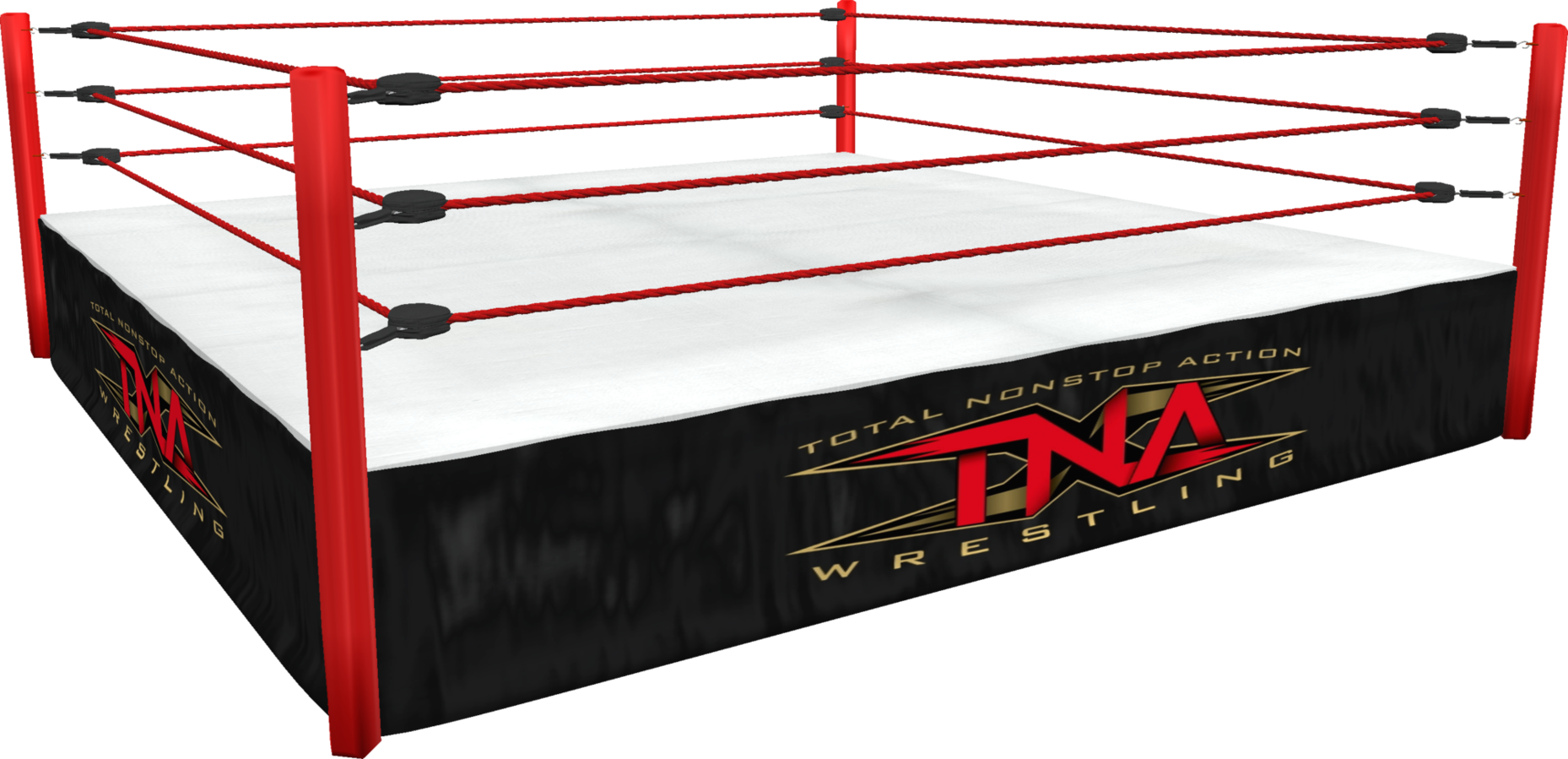 Tna Wrestling Photo Tnaring01 - Bed Frame (1858x899), Png Download