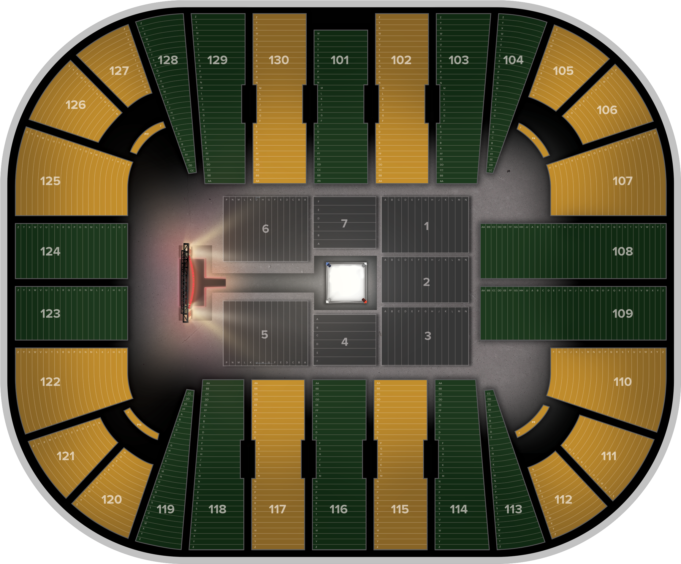 Eaglebank Arena - Eagle Bank Arena Wwe (2560x1936), Png Download