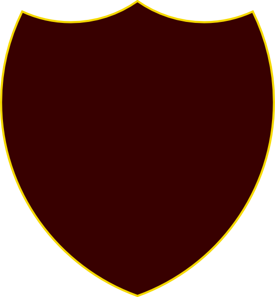 Shield Outline Clip Art (552x596), Png Download