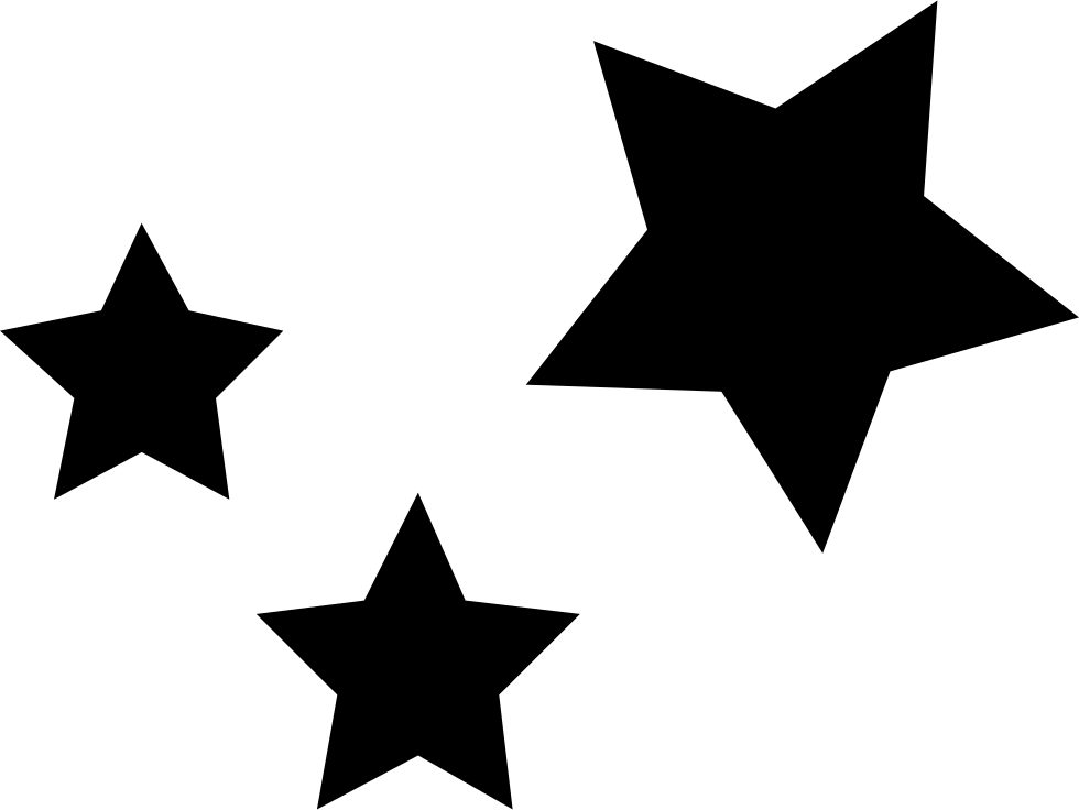 Png File Svg - Different Shape Of Stars (980x736), Png Download