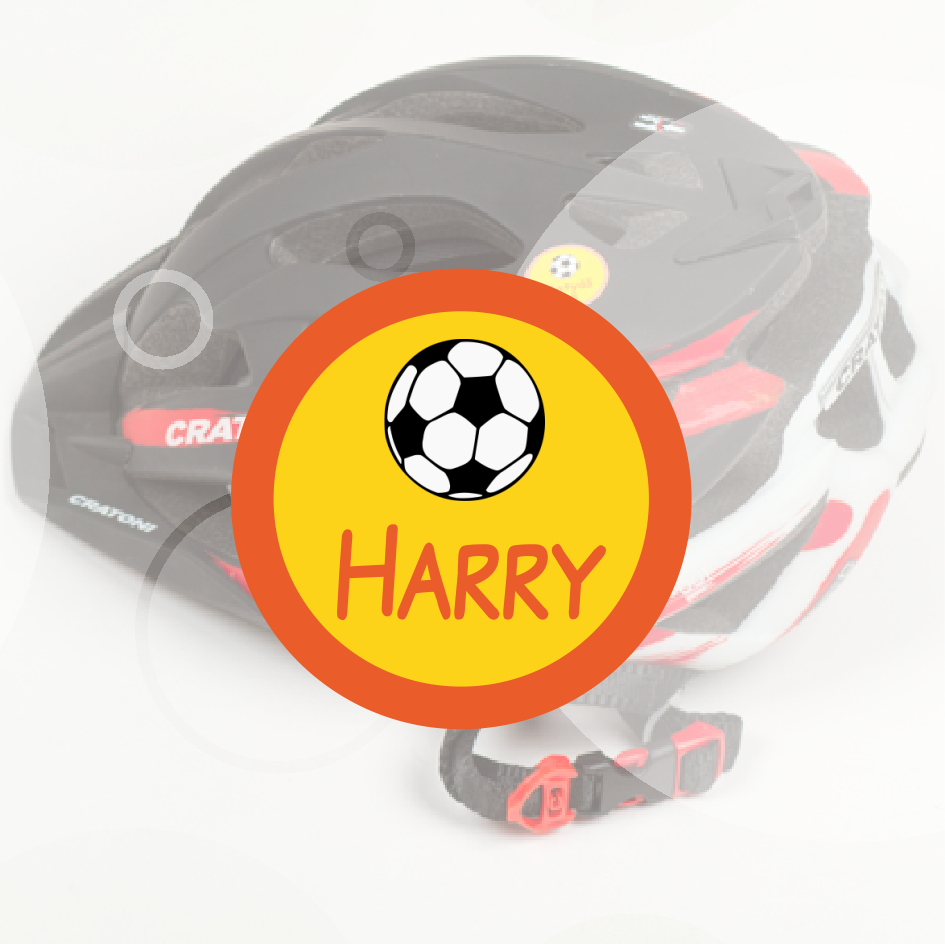 Round Sticker Label Backround - Soccer Ball (945x944), Png Download