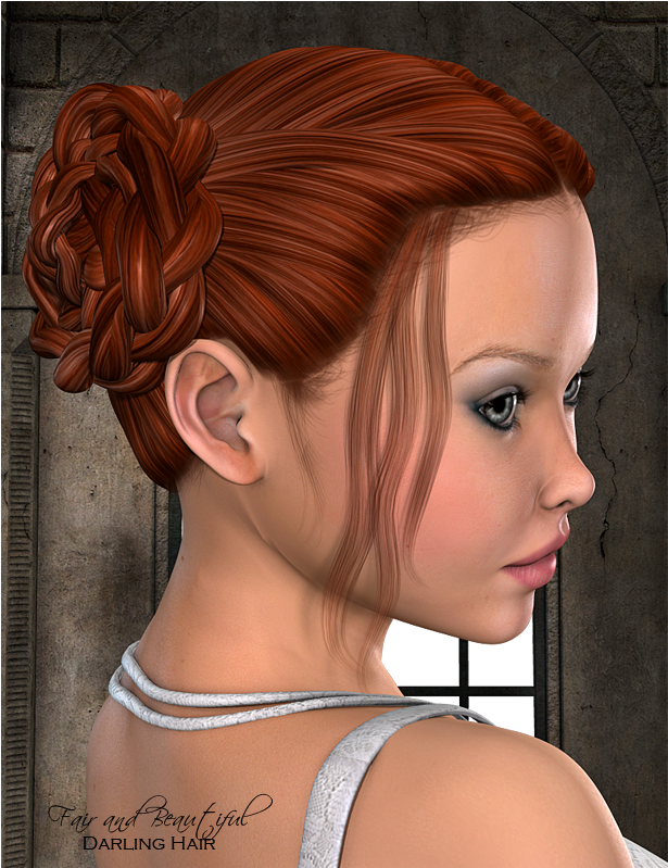 Fair & Beautiful For Pure Hair Darling - Red Hair (800x800), Png Download