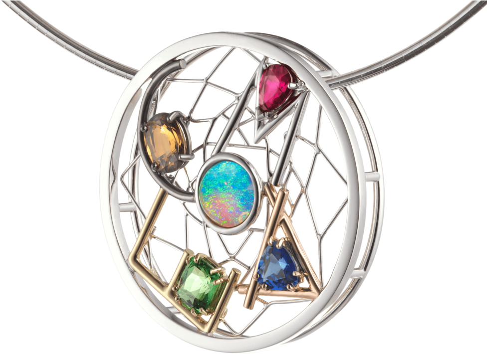 Pendentif Dreamcatcher Amandine Marion Constantin Eglantine (1000x726), Png Download