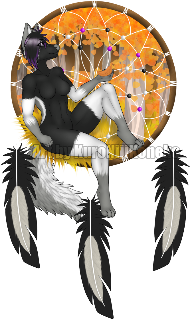 Kimmykitty's Dreamcatcher - Illustration (738x1280), Png Download