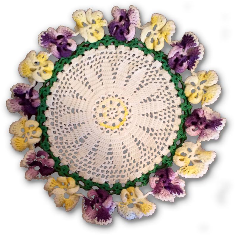 Company While You Cross Stitch - Bouquet (789x790), Png Download