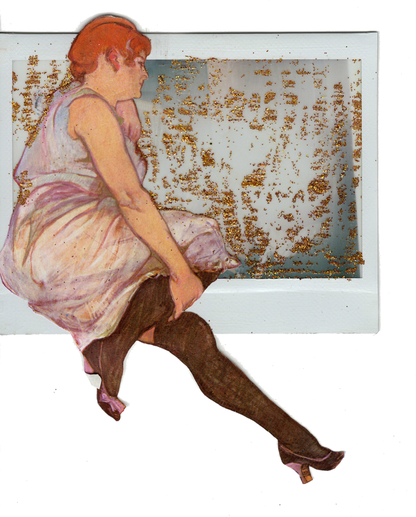 Salon At The Rue Des Moulins (824x1024), Png Download