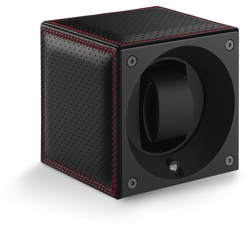 Racing Collection Stitched Black Leather & Red Double - Computer Speaker (1400x1036), Png Download