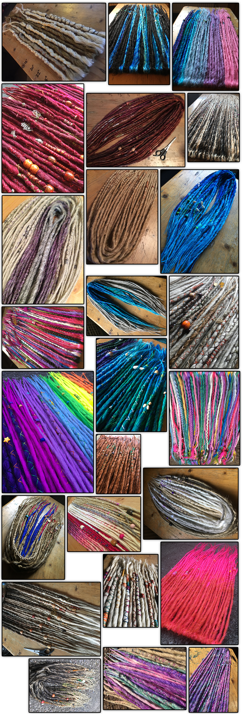 Take A Look At Some Examples Below Dread Sets - Wool (1000x2953), Png Download