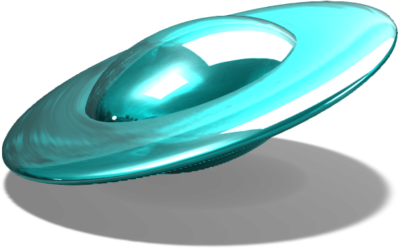Alien Spaceship - Coffee Table (822x617), Png Download