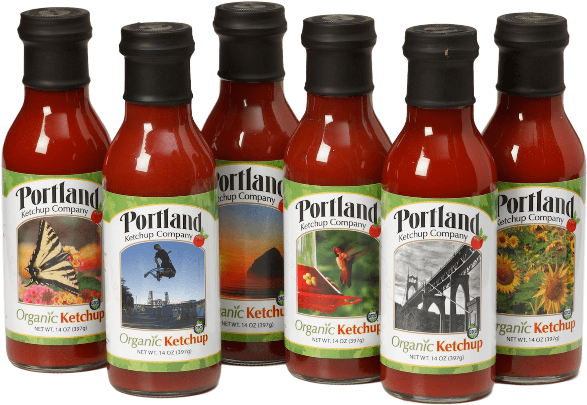 6-pack Of Portland Ketchup - Bottle (1196x828), Png Download