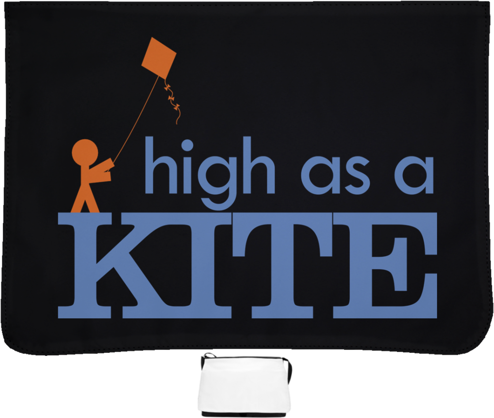 High As A Kite Messenger Bag - Kids Rock (1024x1024), Png Download