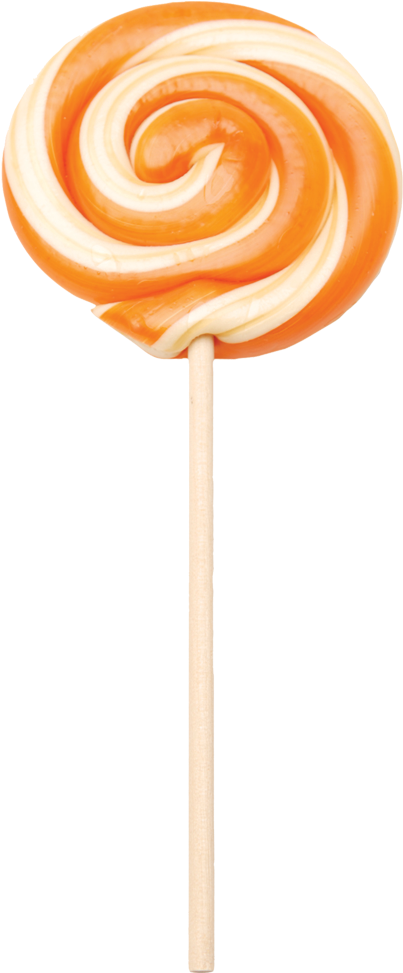 Lollipop Orange (1000x1000), Png Download