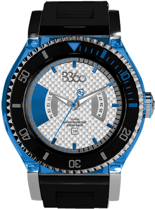 Black Blue - Rolex Submariner (900x900), Png Download