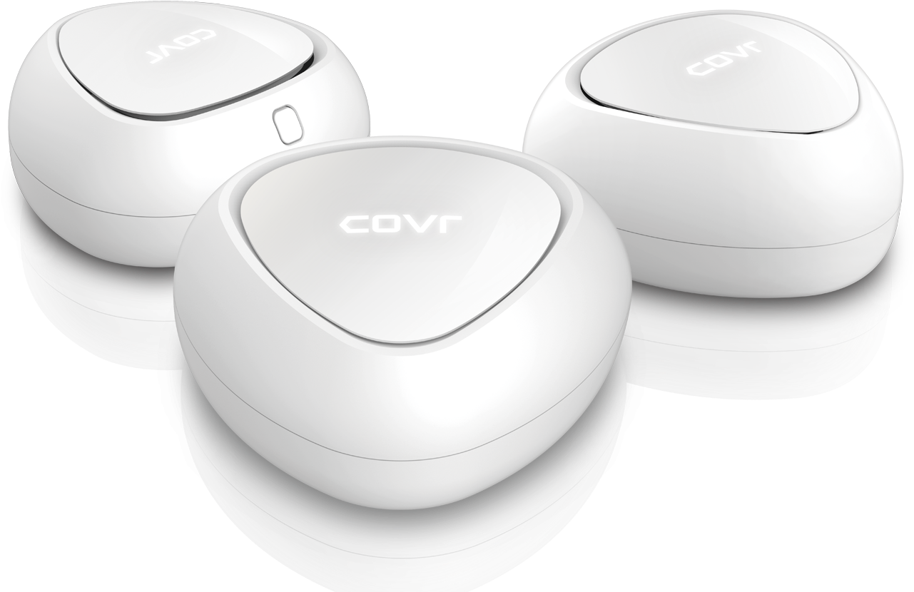 Covr C1203 3 Pack White - Dual Band Whole Home Wi-fi System Covr-c1203 (1664x936), Png Download