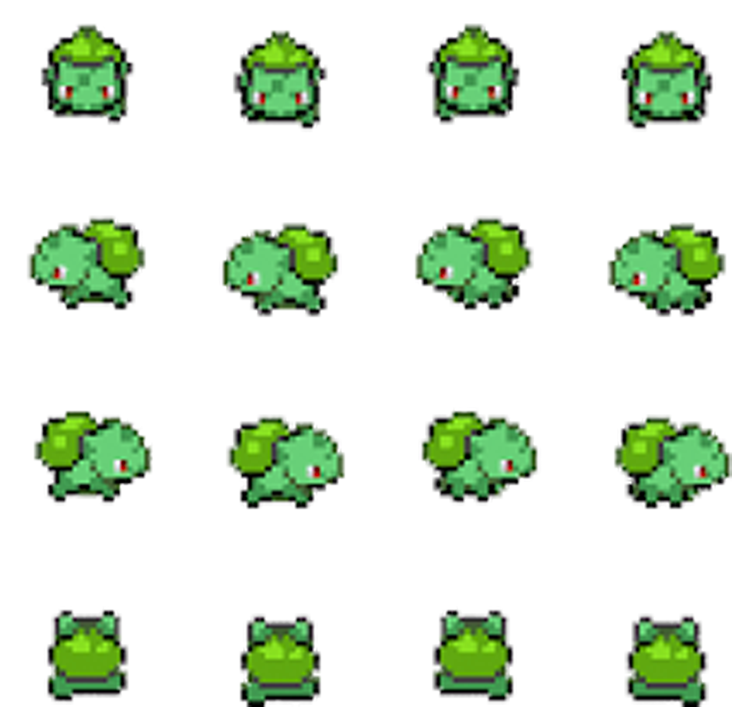 Shiny Bulbasaur (RMXP) Pokemon transparent background PNG clipart