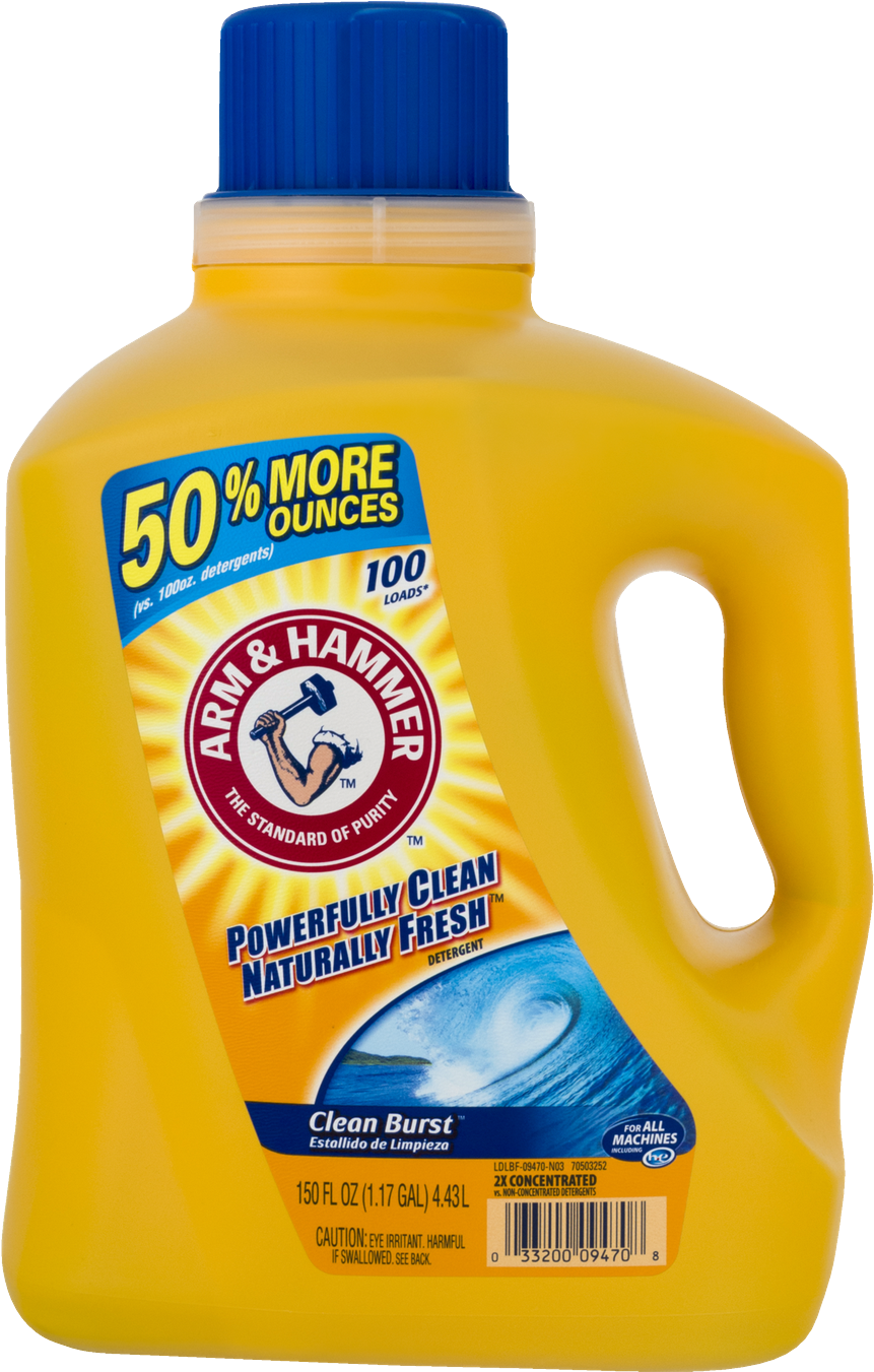 Download Arm & Hammer Clean Burst Liquid Laundry Detergent • Arm And