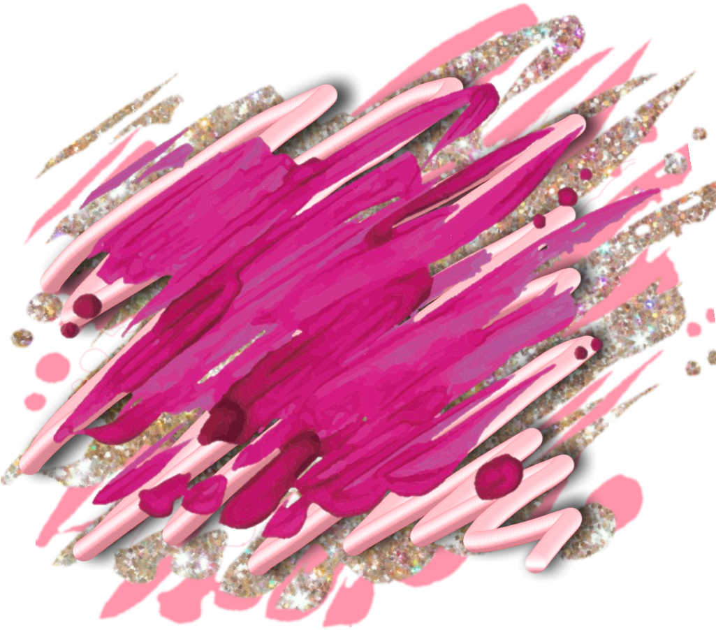 Brushstroke Smudge Smear Paint Decoration Overlay Scrapbooking - Earrings (1024x1024), Png Download