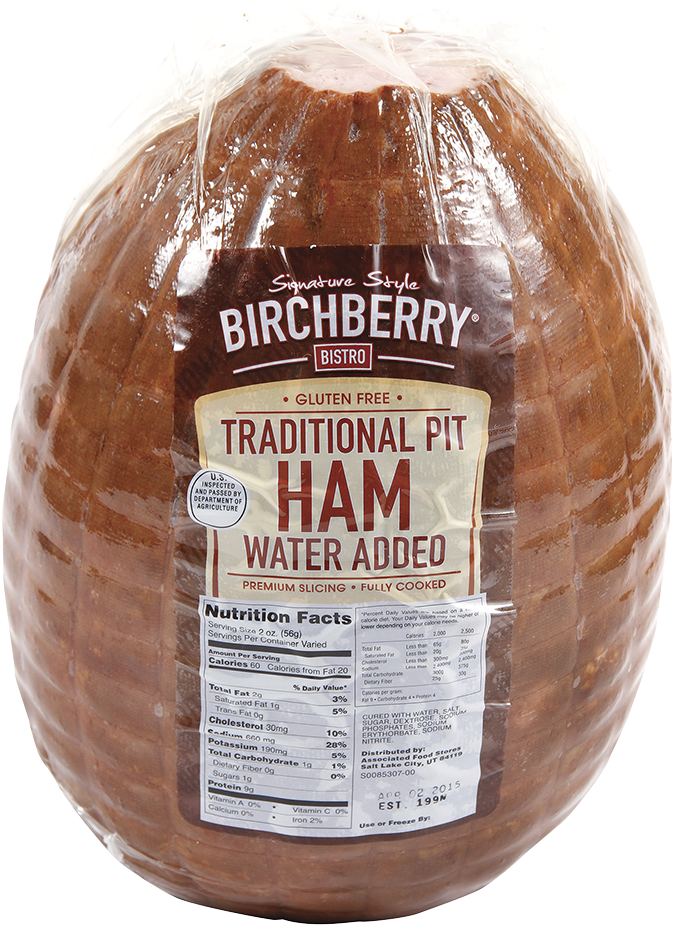 Traditional Pit Ham (739x1000), Png Download