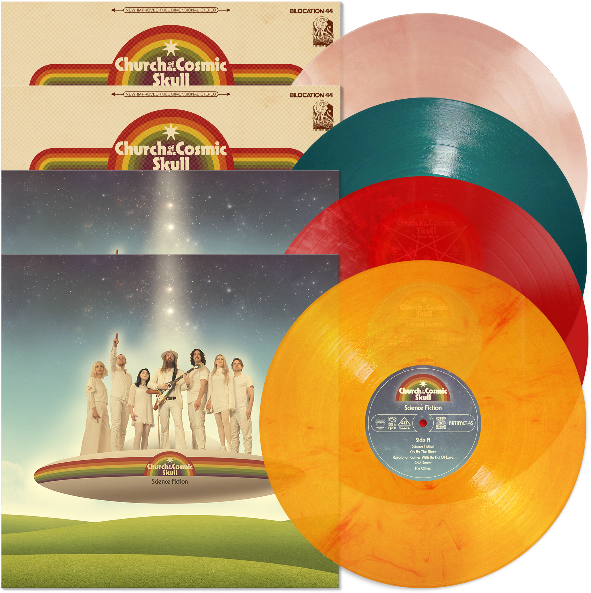 Church Of The Cosmic Skull Science Fiction (2160x2160), Png Download