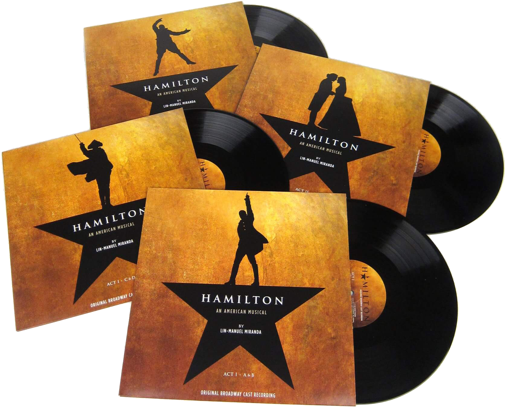 Vinyl - Hamilton Record Vinyl (1800x1800), Png Download