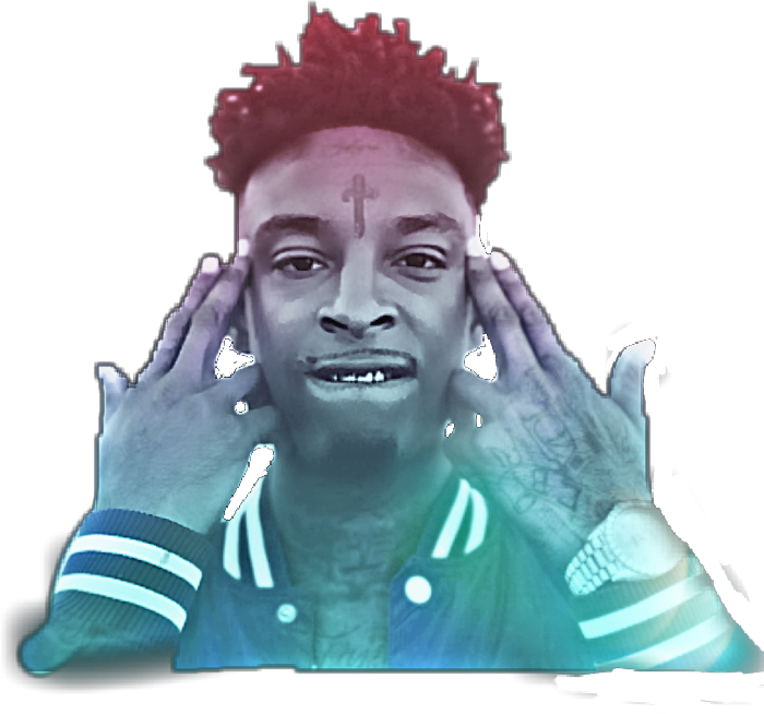 #21 Savage - 21 Savage Net Worth 2017 (700x654), Png Download